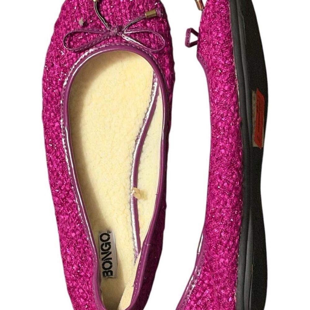 Bongo Women's Pink Ballet-shoes